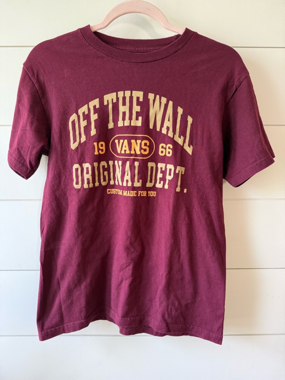 Vans “Off The Wall” Graphic Tee  Men's Size Small Classic Fit